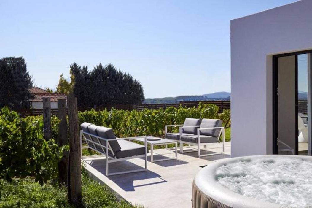Trie Vineyard Cottage Гревена Экстерьер фото